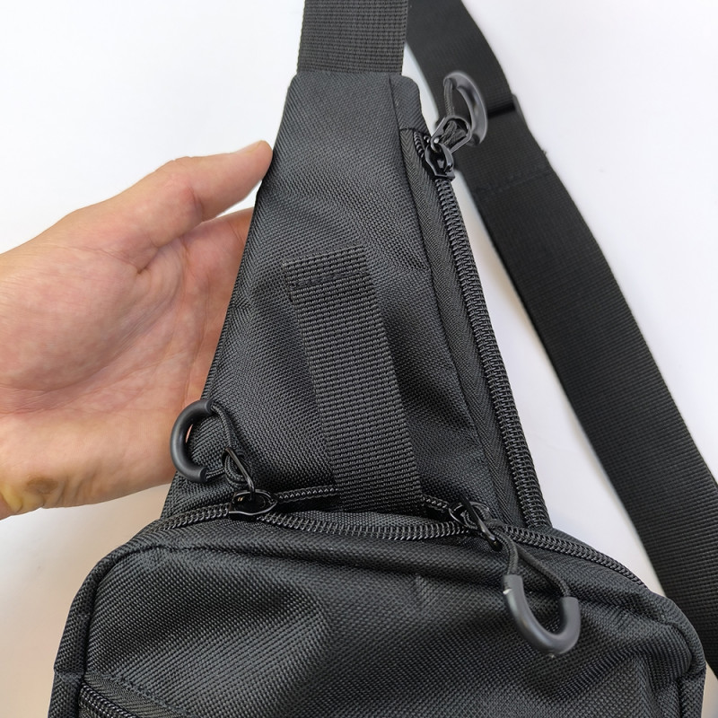 Сумка на плече з кобурою, система MOLLE, патч-панель, Cordura