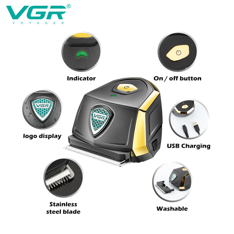 Акумуляторна машинка для стрижки VGR V-910