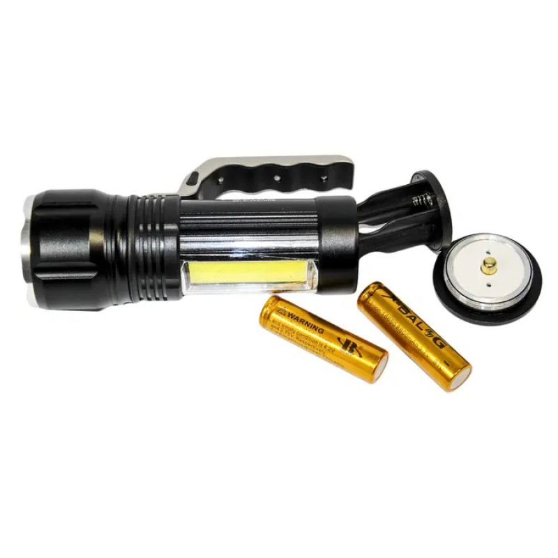 ліхтар-прожектор Bailong S912-XPE+COB(white+red) 2 режими роботи