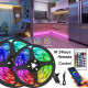 Світлодіодна стрічка SMD 5050 RGB LED 5 м IP65 з bluetooth wifi контролем. USB підключення