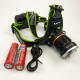 ліхтар Bailong BL-A7-P50, zoom, microUSB, 2х18650, 3 режими